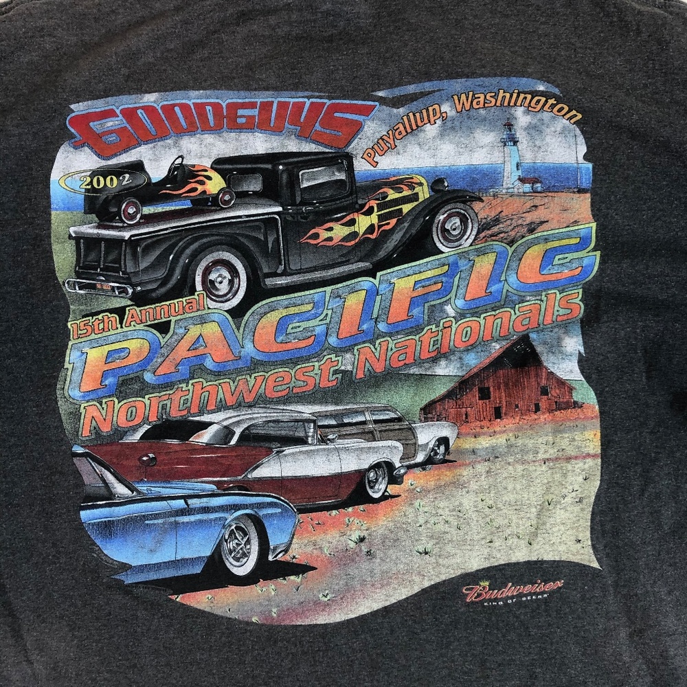 Good Guys PNW Nationals 2004 Vintage Cars XL Shirt